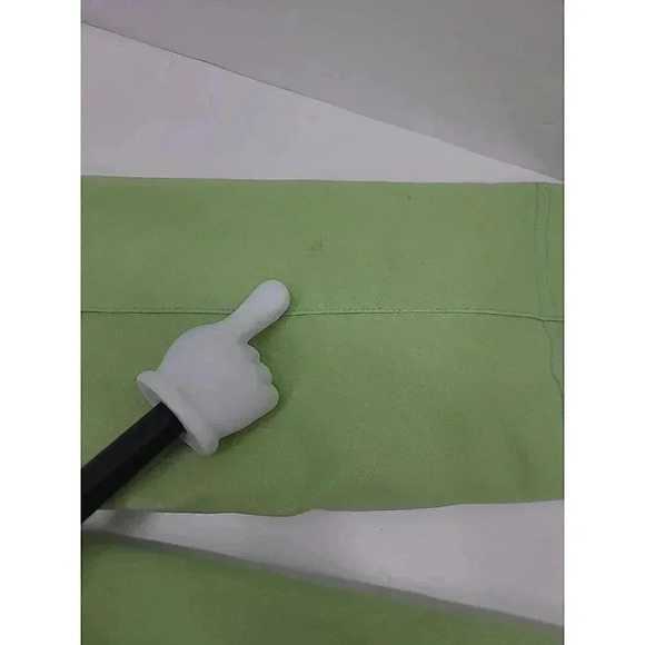 Denim & Co Trench Coat Women's Size Medium Lined Spring Jacket Green - Picture 8 of 8